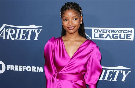 halle bailey grandfather age.